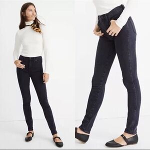 Madewell 10" High-Rise Skinny Jeans Eclipse Wash